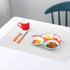 Waterproof Silicone Placemats, Non-Stick Baking Mat, Non-Slip Dining Table Mat for Kids/Baby/Children, Heat Resistant Insulation Countertop Protec...