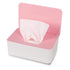 NOVWANG Wipes Dispenser, Baby Wipe Holder, Keeps Wipes Fresh, Refillable Wipe Container Baby Wipes Case for Bathroom Wipes Pouch Case, Pink...