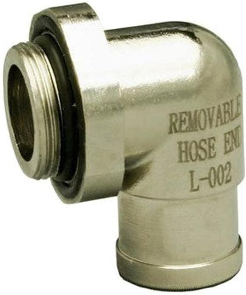 EZ Oil Drain Valve Hose End - L-Shape Large...