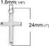 JGFinds Cross Crucifix Charm Pendants - 150 Pack (50 of each), 1 Inch x 1/2 Inch, Antiqued Silver/Bronze/Gold Tone, DIY Jewelry Making Supplies...