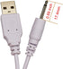 2 Packs USB to DC 2.5mm Adapter Charger Cable Replacement Fast Charging Cord for Replacement Device...
