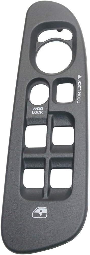 SWITCHDOCTOR Window Master Bezel Gray for 2002-2008 Dodge Ram (Quad Cab, Crew, Trim, Cover, Panel)...