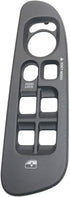 SWITCHDOCTOR Window Master Bezel Gray for 2002-2008 Dodge Ram (Quad Cab, Crew, Trim, Cover, Panel)...