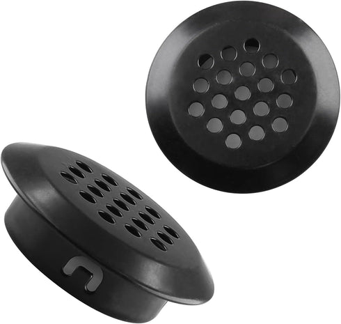 20Pcs Air Vents, 1.14" (29mm) Circular Soffit Vent, Stainless Steel Round Mesh Hole Louver Vent for Kitchen, Bathroom, Cabinet, Wardrobe and Shoe ...