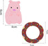 Artec360 Pig Love Donut Needle Felting Kits 70s (19um) Grade Merino Wool - Needles, Finger Guards, High-Density Foam Mat, Instructions...
