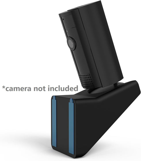 Window Mount for Ring Indoor Cam 2nd Gen and 1st gen, Adhesive Mount (20 Degree Tilted Up/Down/Right/Left) No Drill, Black...