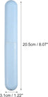 VOCOSTE 2pcs, Traveling Toothbrush Holders Case, PP Toothbrush Case for Travel Business, Blue, 8.07''x1.22''x0.83''...