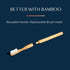 Better & Better Natural Bamboo Toothbrush | Soft Bristles | 100% Plant-Based | Reusable Handle and Replaceable Brush Head | Eco-Friendly, Zero Pla...