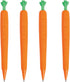 4 Pcs Mechanical Pencils 0.5mm Cute Carrot Mechanical Pencil Kawaii Cartoon Carrot Pencils Office School Pencil for Kids Students Girls Women Boys...