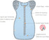 Baby Blanket Sack with Arms Free Design,Transition to Arms Free Wearable for Newborn Girl and Boy,Medium 3-6Months, Blue...