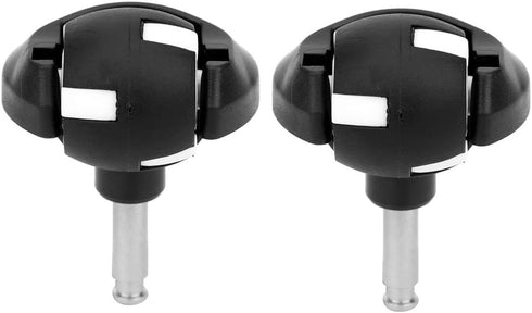 TOPINCN 2Pcs Universal Wheel Sweeping Robot ABS Universal Wheels Replacement Accessory Fit for N79/N79S Robot Parts Sweeping Robot Accesso...