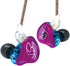KZ ZST in Ear Monitors 1BA+1DD HiFi IEM Wired Earbuds Noise Cancelling Earbuds Rich Bass Stereo Headphones Comfortable in Ear Earbuds with Detacha...