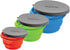Collapsible Silicone Bowl with Lid for Camping and Backpacking - Camping Dishware Gear Essentials in Small/Red (Made by Caddis Sports, Inc.)...
