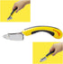 Staple Remover, Staple Puller Tool, Upholstery and Construction Heavy Duty Staple Remover, Strength Staple Puller Removing All Kinds of Staples(Ye...
