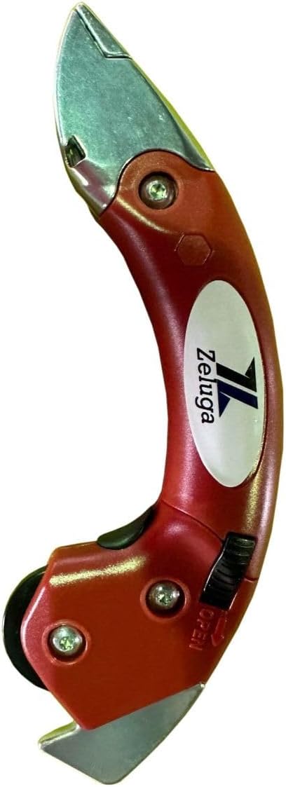 19-258 Steel Big Grip Handle Utility Carpet Knife...