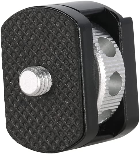 NICEYRIG Cold Shoe Mount Adapter with 1/4’’ Mounting Screw for Microphone Flash LED Video Light - 499...