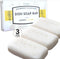 Organic Dish Soap Bar 3Pcs - Coconut Kitchen Soap, Safe for Sensitive Skin, Plastic-Free - Solid Dishwashing Bars, Bulk, Travel-Friendly, Zero Was...
