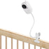 Flexible Clip Mount for Vtech VM901 and VM919HD, Gooseneck Baby Monitor Holder for Crib Without Tools or Wall Damage - White...