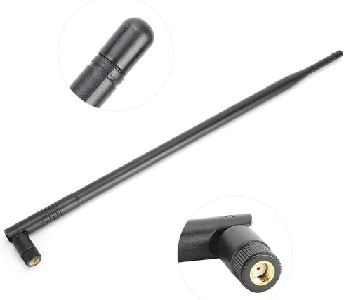 12DBi Antenna, 2.4G/5G Dual Band High Gain Long Range Antenna with RP SMA Connector for Network Antennas Router...