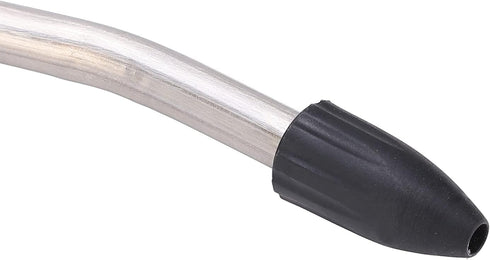 Air Blow Gun with 10" Long Angled Nozzle, Long Reach Industrial Air Blow Gun, Pneumatic Air Compressor Accessories Cleaning Tool, Stainless Steel ...