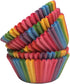 Magical Colorful Cupcake Rainbow Unicorn Birthday Cupcake Paper Baking Cup Cake Baking Muffin Cup Liners Toppers Papers Wrappers Line 100 Count...