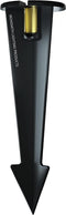 9 Inch In Ground Stake with Solid Brass 0.5 Inch NPT Thread and Side Wireway for Easy Installation, Outdoor Lights Garden Stakes for Landscape Lig...