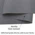 Extra Large Silicone Table Mat, Genuine Food-Grade Silicone Mat for Crafts Kids Dinner Placemat Desk Countertop Waterproof Protector Heat Insulati...
