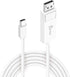 j5create USB-C to DisplayPort Cable - 4K@144Hz, 3.9ft, Type C to DP Cable, Compatible with iPhone 15 Pro/Max, MacBook Pro/Air, iPad Pro, XPS, Thun...