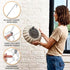 Display Buddie Adjustable Wall Plate Hanger - for Oval Square Round Rectangle Wall Display - Steel - Silicone Hooks - XL Fits 18"-24" up to 8 lbs...