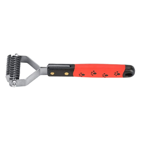 Oumefar Pet Hair Comb Stainless Steel Pin Grooming Deshedding Tool Hair Removal Dematting Comb for Cats & Dogs &Horses(M377-10)...