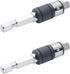 711L Hex Bit and Square Drive Socket 2 in 1 Extension - Swap Sockets in For Screwdriver Bits With A Flick of Fingers - 2PCS...