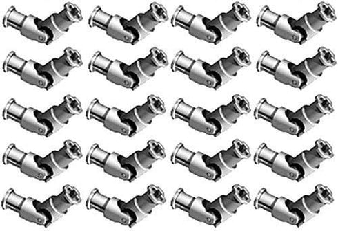 LEGO Technic 20 pcs NEW LIGHT GREY UNIVERSAL"U" JOINT 3L Lot pack robot motor robotics advanced building mindstorms EV3 NXT part piece 61903 62520...