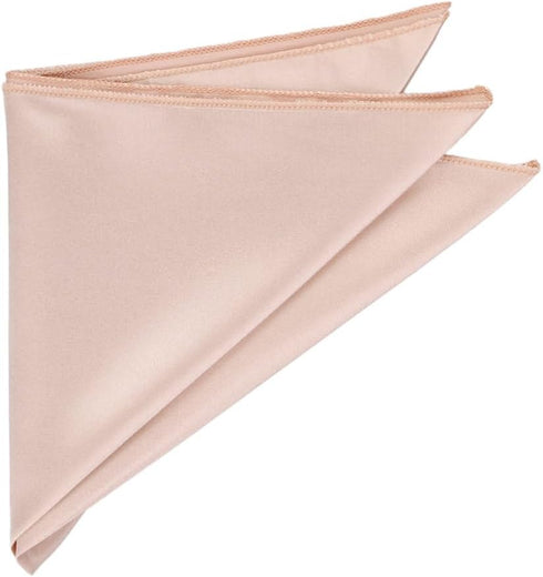 tiemart Solid Color Pocket Squares for Men for Suits and Perfect for Wedding Parties Measures 12 x 12 inch / 30 x 30 cm...