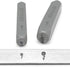 2 Sizes Metal Design Stamps Kit for Jewelry DIY Stamping Making. (Flower-1)...