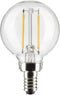 Satco 3-Watt LED E12 Light Bulb, 4000K, 15000 Hour Rating, Dimmable...