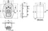 Rocker Switch Power Socket Inlet Module Plug and 4.9ft Power Cord with 10A Fuse Switch 10A 250V 3 Pin IEC320 C14...