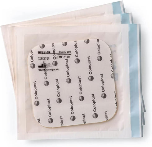 Brava Stoma Skin Protective Sheet, Skin Barrier, 4 X 4 32105 (Box of 10)...