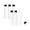 30ml Glass Clear Test Tubes with Screw Caps and Plastic Stoppers, 22 x 120mm Liquid Small Leak-Proof Glass Test Tubes, 6PCS...