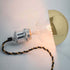 Half Gold Light Bulb Dimmable, 6W (Equivalent 60 Watt) G80/ G25 Globe Shape Decorative LED Light Bulb, 2700K Warm White Edison Bulb, Gold Tipped M...