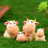 Opexicos 8Pcs Cow Family Miniature Landscape Ornaments Garden Bonsai Decorations...