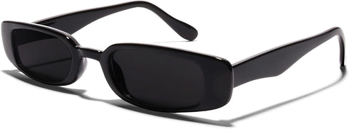 ShadyVEU Slim Classic Rectangular Sunglasses UV Protection 90’s Vintage Small Wide Retro Frame Fashion Shades...