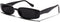 ShadyVEU Slim Classic Rectangular Sunglasses UV Protection 90’s Vintage Small Wide Retro Frame Fashion Shades...