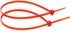 6 Inch Red Zip Ties (100 Pieces), 40lb Strength, Nylon Cable Wire Ties...