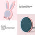 OATSBASF Cell Phone Stand, Adjustable Cute Bunny Phone Stand for Desk, Kawaii Phone Holder Stand, Compatible with All Mobile Phones, iPhone, Kindl...