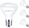 R14 LED Bulb, 4W=40W, Dimmable, E17 Base, Mini LED Reflector Floodlight Bulb, 400 Lumens, 2700K Warm White, 4 Pack...