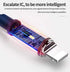 mcdodo Power Off/On Smart LED Auto Disconnect and Auto Recharge Nylon Braided Sync Charge USB Data 6FT/1.8M Cable Compatible New Phone List Below ...