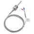 2M Thermistor K-Type Probe Thermocouple Sensor & Meter Temperature Controller,1/2" NPT 6 X 50MM Long Probe Thermocouple Temperature Range from 0 t...