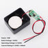 12V DC Black Mini Piezo Alarm Siren 110dB Insurance Safes Anti-Theft Alarm High-Decibel Buzzer for Car?Pack of 5?...