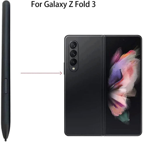 Fold Edition Galaxy Z Fold 3 4 Pen Replacement + 2 Pen Tips for Samsung Galaxy Z fold 3 4 S Pen Touch Stylus S Pen WithoutBluetooth(Fit Pen Slot)...