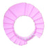 3pcs Soft Adjustable Shampoo Shower Cap Kids Bathing Protection Plastic Bath Hat Visor Cap for Toddler Baby Kids Children (Color Random, 27.5CM/10...